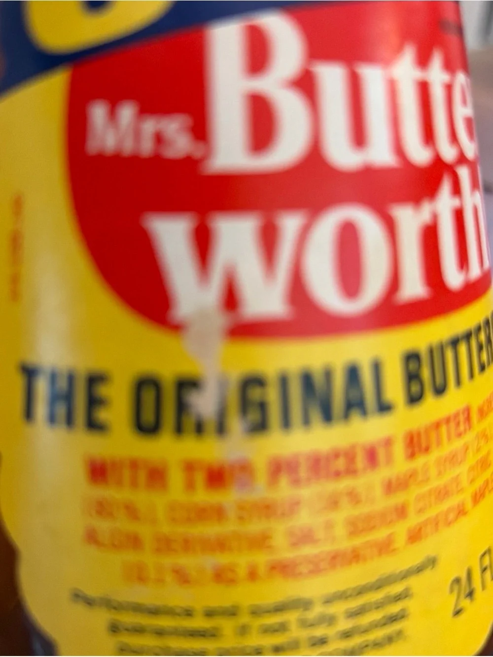 Mrs. Butterworth’s collectible vintage